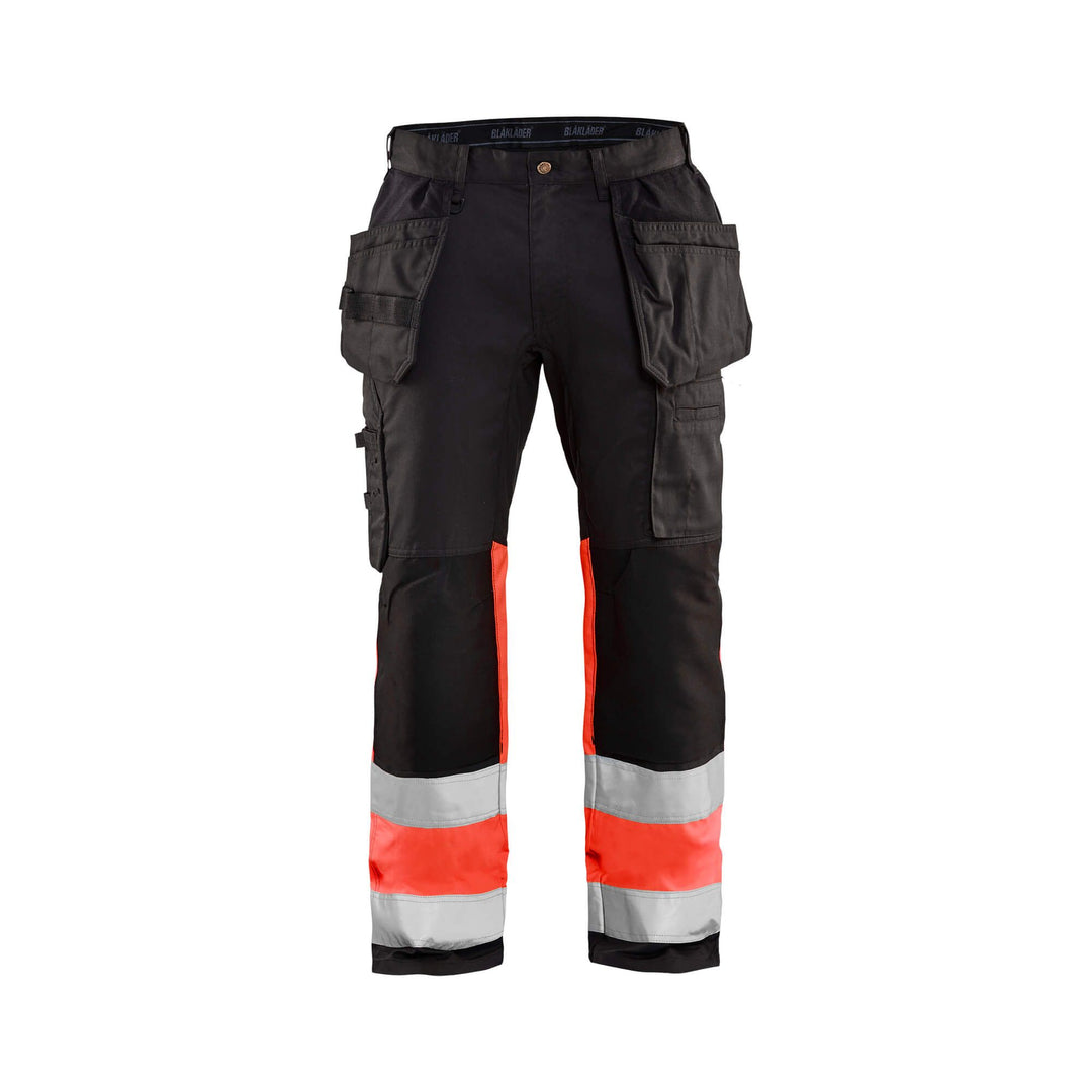 Blaklader 1558 Hi-Vis Trousers Stretch - Mens (15581811) - (Colours 1 of 2)