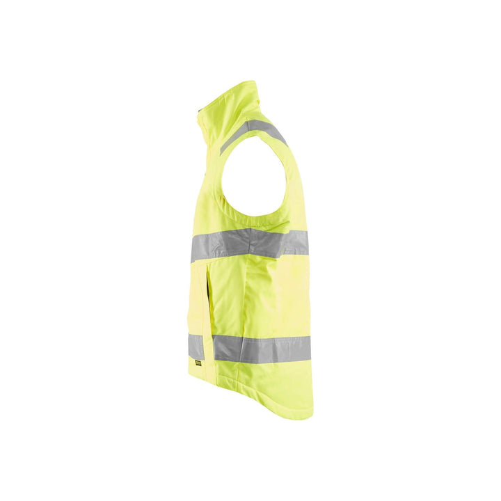 Blaklader 38701900 Hi-Vis Waistcoat Vest Hi-Vis Yellow Left #colour_yellow