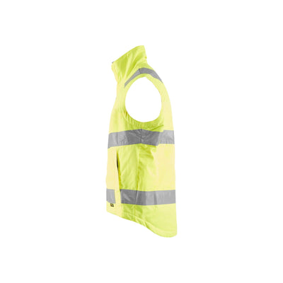 Blaklader 38701900 Hi-Vis Waistcoat Vest Hi-Vis Yellow Left #colour_yellow
