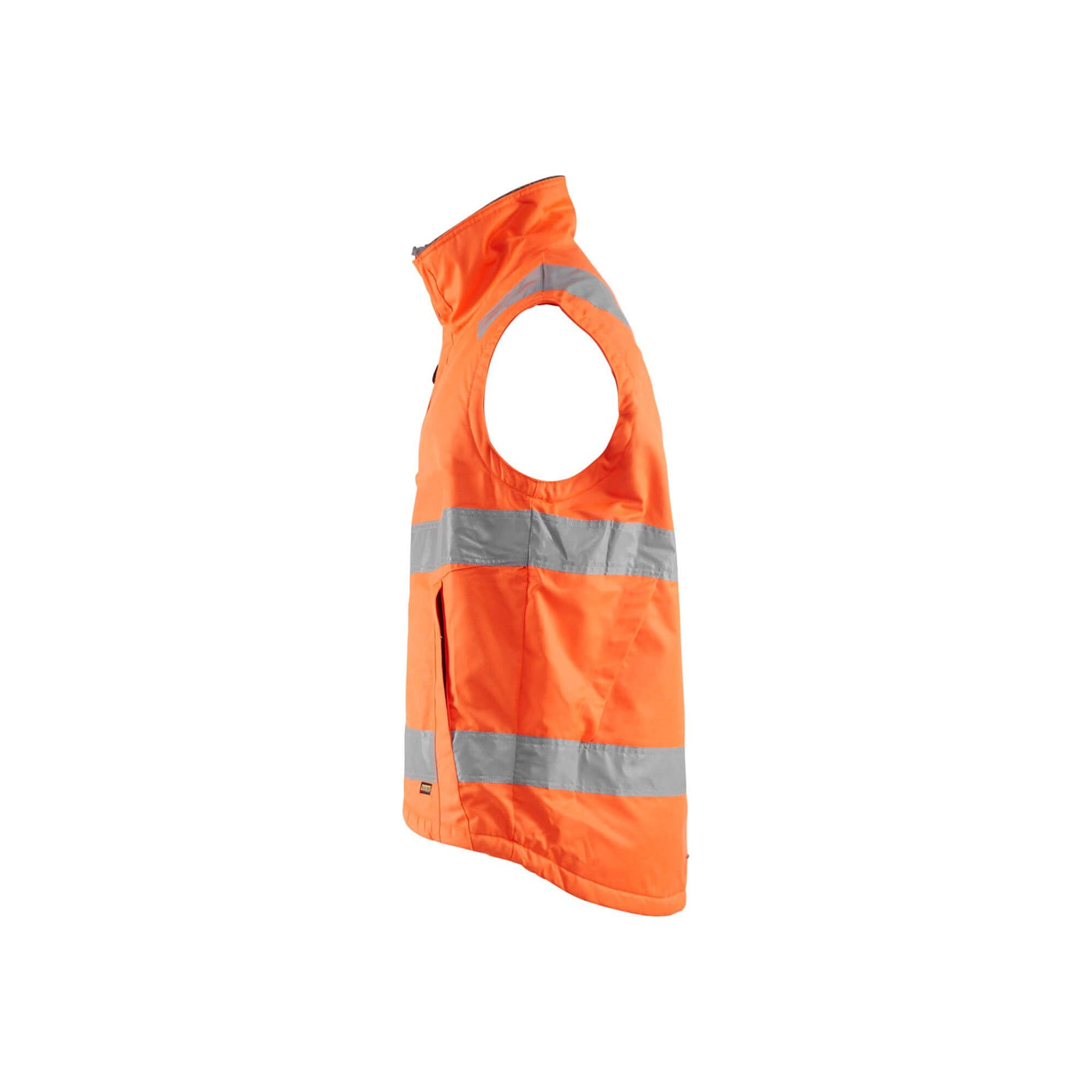 Blaklader 38701900 Hi-Vis Waistcoat Vest Orange Left #colour_orange