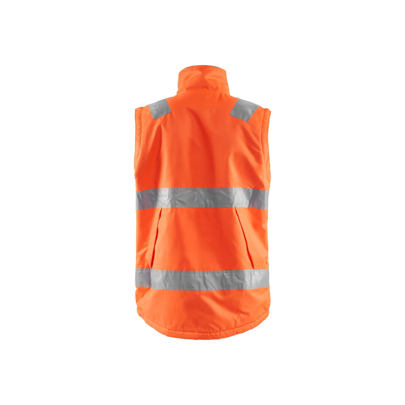 Blaklader 38701900 Hi-Vis Waistcoat Vest Orange Rear #colour_orange