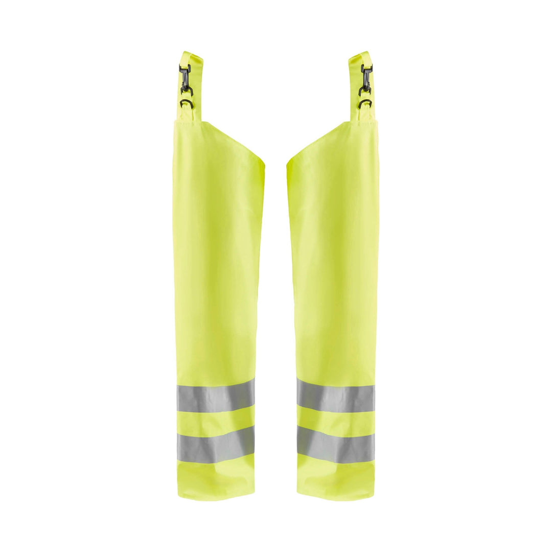 Blaklader 13852000 Hi-Vis Waterproof Chaps Leggings Hi-Vis Yellow Main #colour_yellow