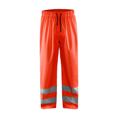 Blaklader 13842000 Hi-Vis Waterproof Rain Trousers Hi-Vis Red Main #colour_hi-vis-red