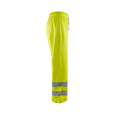 Blaklader 13842000 Hi-Vis Waterproof Rain Trousers Hi-Vis Yellow Right #colour_yellow
