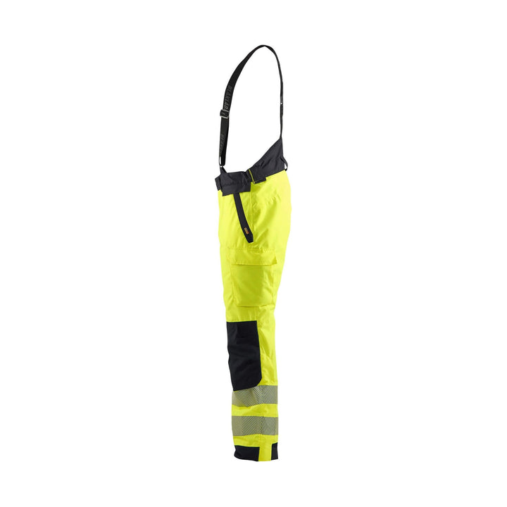 Blaklader 18751977 Hi-Vis Winter Trousers Yellow/Black Left #colour_yellow-black