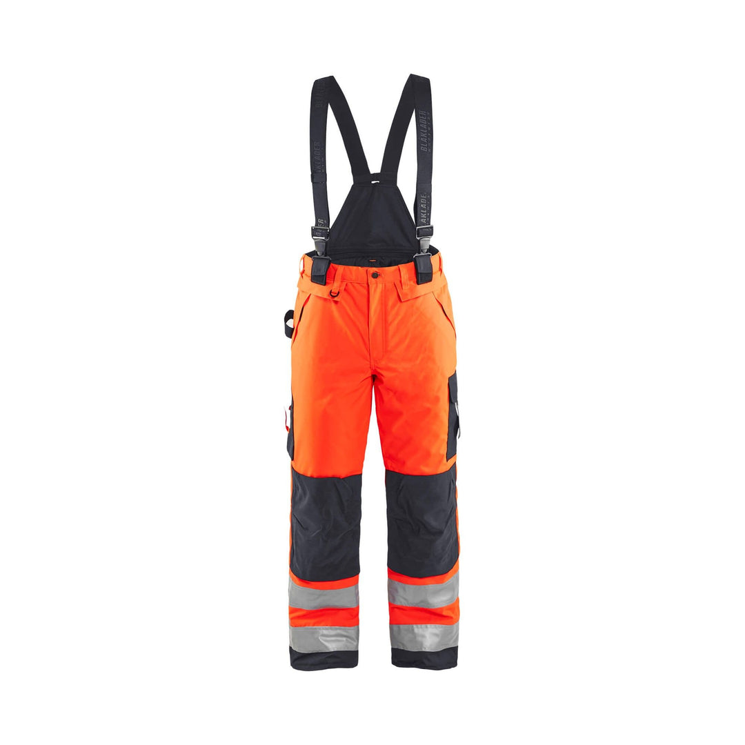 Blaklader 18851977 Hi-Vis Winter Trousers Hi-Vis Yellow/Mid Grey Main #colour_hi-vis-yellow-mid-grey