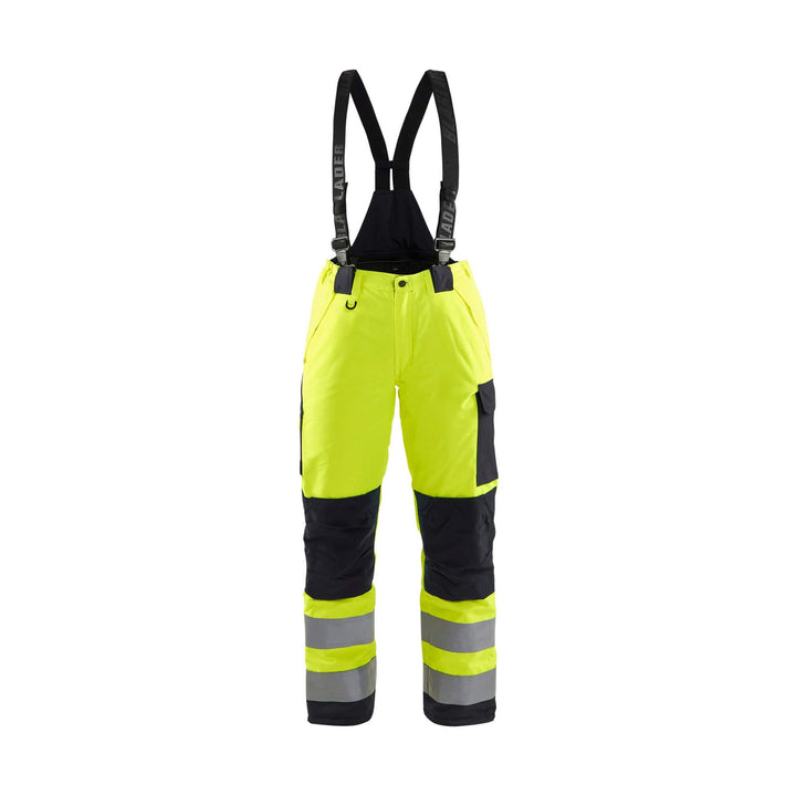 Blaklader 78851977 Hi-Vis Winter Trousers Yellow/Black Main #colour_yellow-black