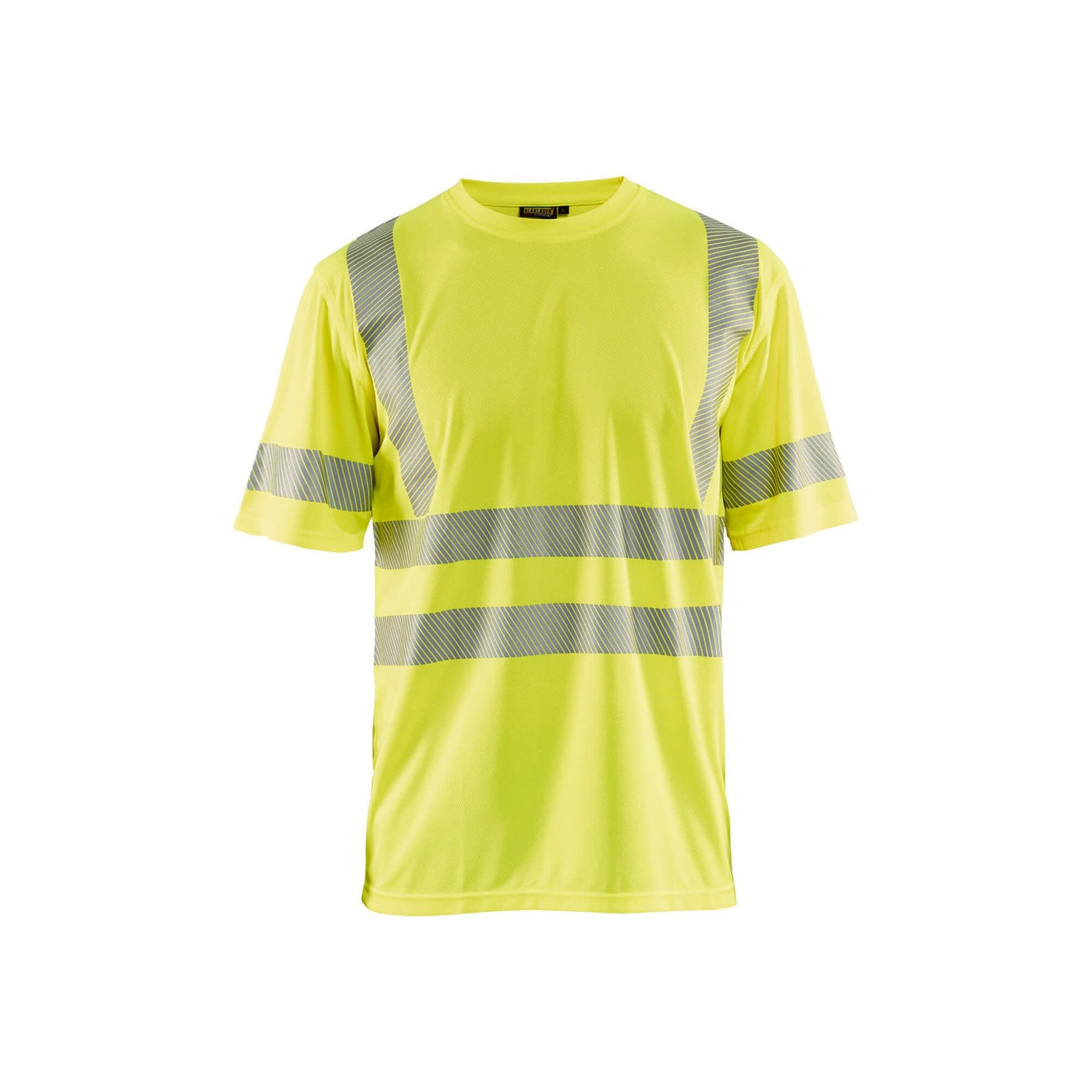 Blaklader 34201013 Hi-Vis Work T-Shirt Hi-Vis Yellow Main #colour_yellow