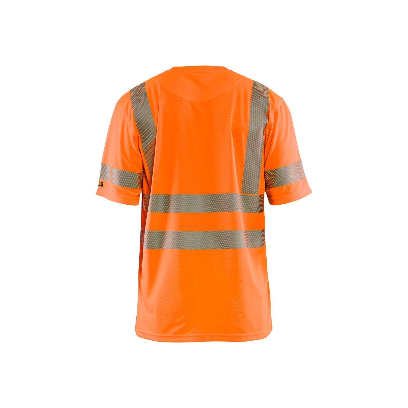 Blaklader 34201013 Hi-Vis Work T-Shirt Orange Rear #colour_orange
