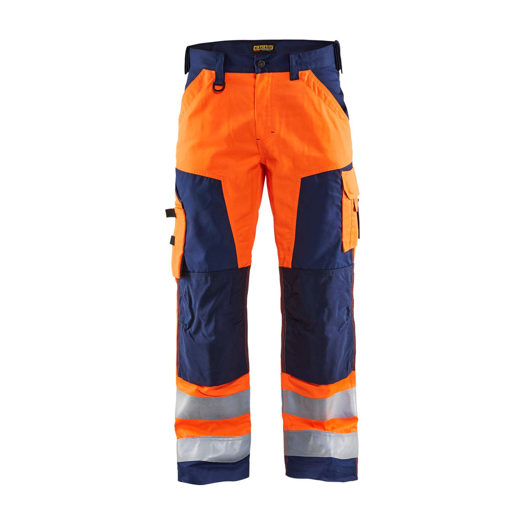 Blaklader 1566 Hi-Vis Work Trousers - Mens (15661811) - (Colours 1 of 2)