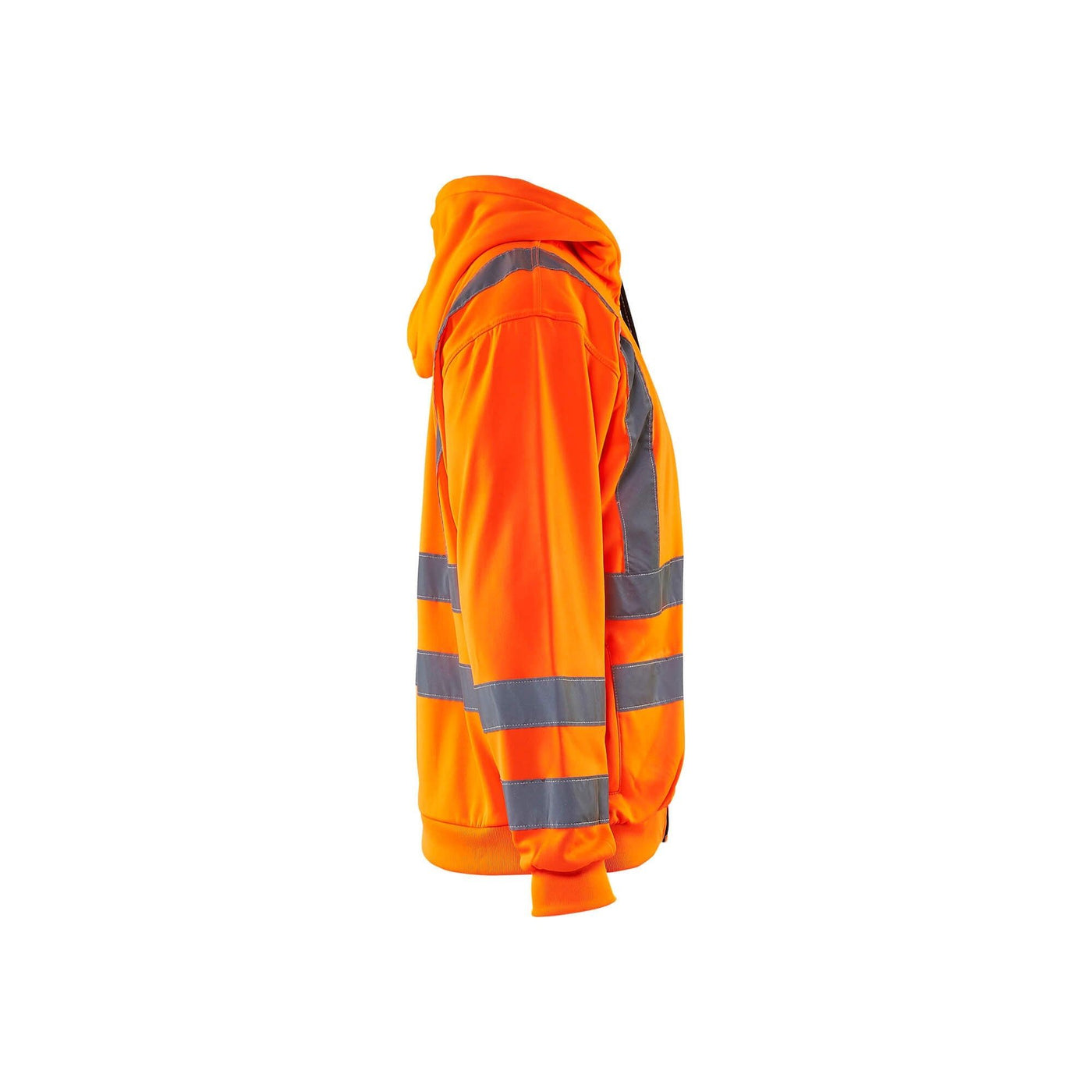 Blaklader 33461974 Hooded Sweater Hi-Vis Orange Right #colour_orange
