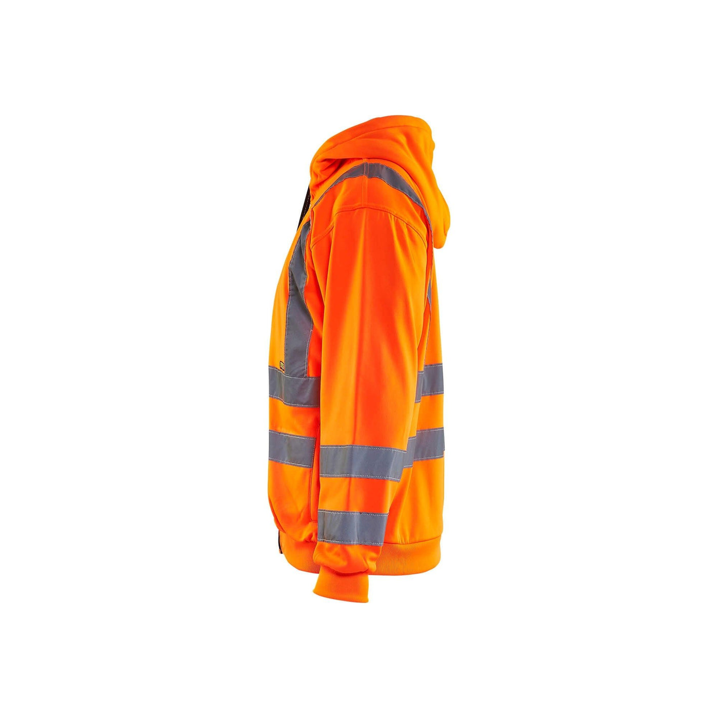 Blaklader 33461974 Hooded Sweater Hi-Vis Orange Left #colour_orange