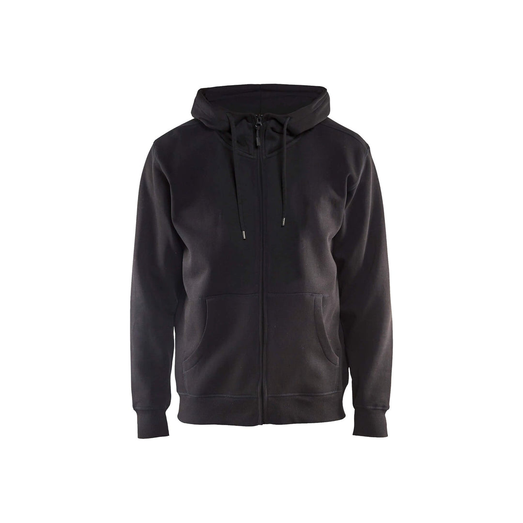 Blaklader 33661048 Hoodie Full Zip Black Main #colour_black