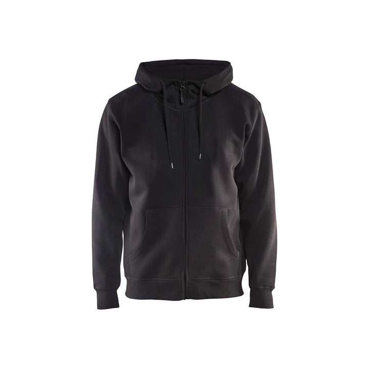 Blaklader 33661048 Hoodie Full Zip Black Main #colour_black