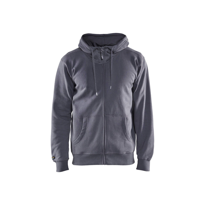 Blaklader 33661048 Hoodie Full Zip Grey Main #colour_grey