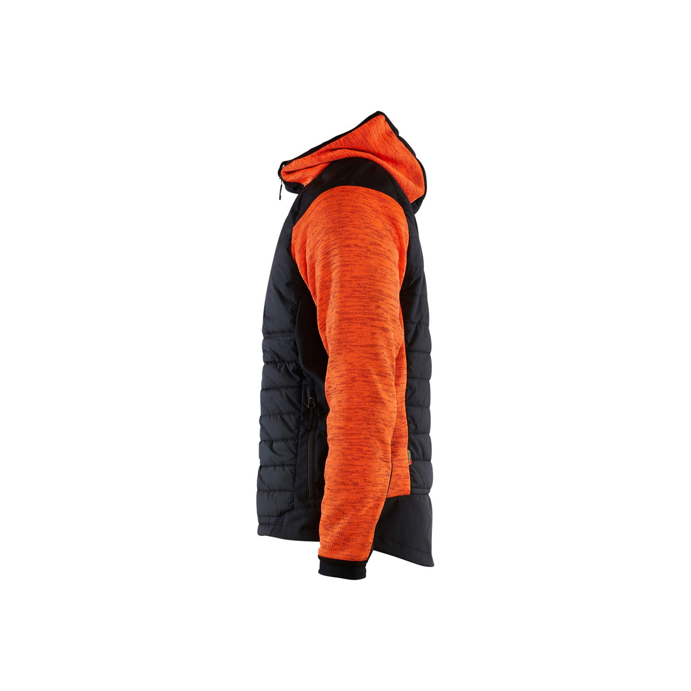 Blaklader 59302117 Hybrid Work Jacket Orange/Black Left #colour_orange-black
