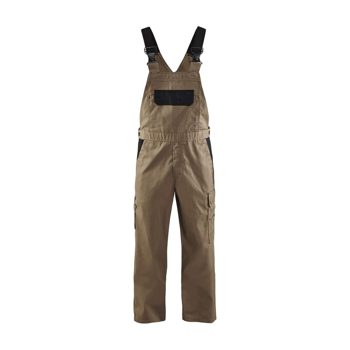 Blaklader 2664 Industry Bib Overalls - Mens (26641800) - (Colours 2 of 2) #colour_khaki-black