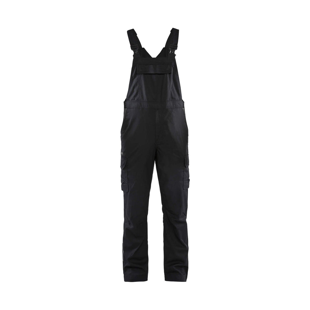 Blaklader 26441832 Industry Bib Overalls Stretch Black/Dark Grey Main #colour_black-dark-grey