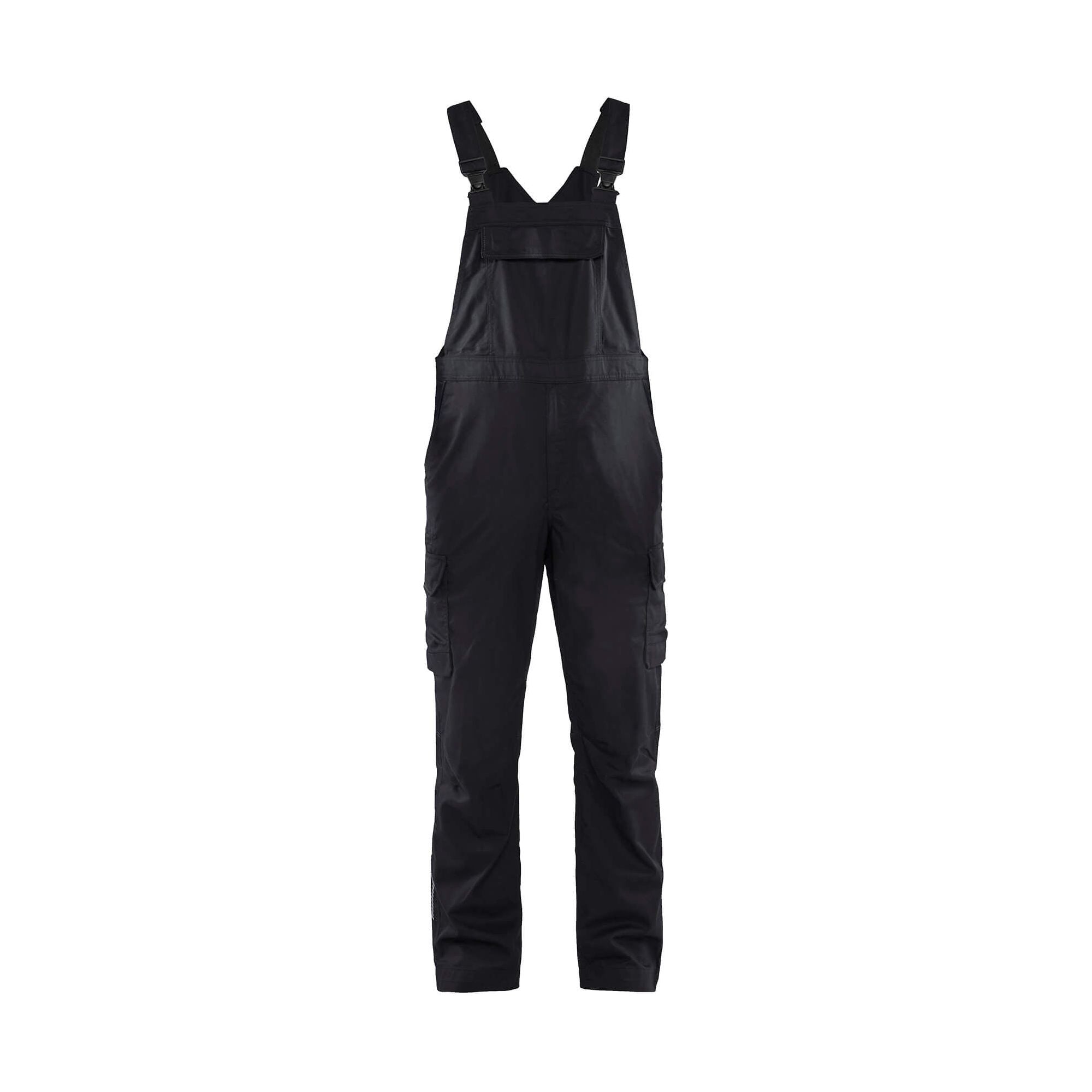 Blaklader 26661344 Industry Bib Overalls Stretch Black Main #colour_black