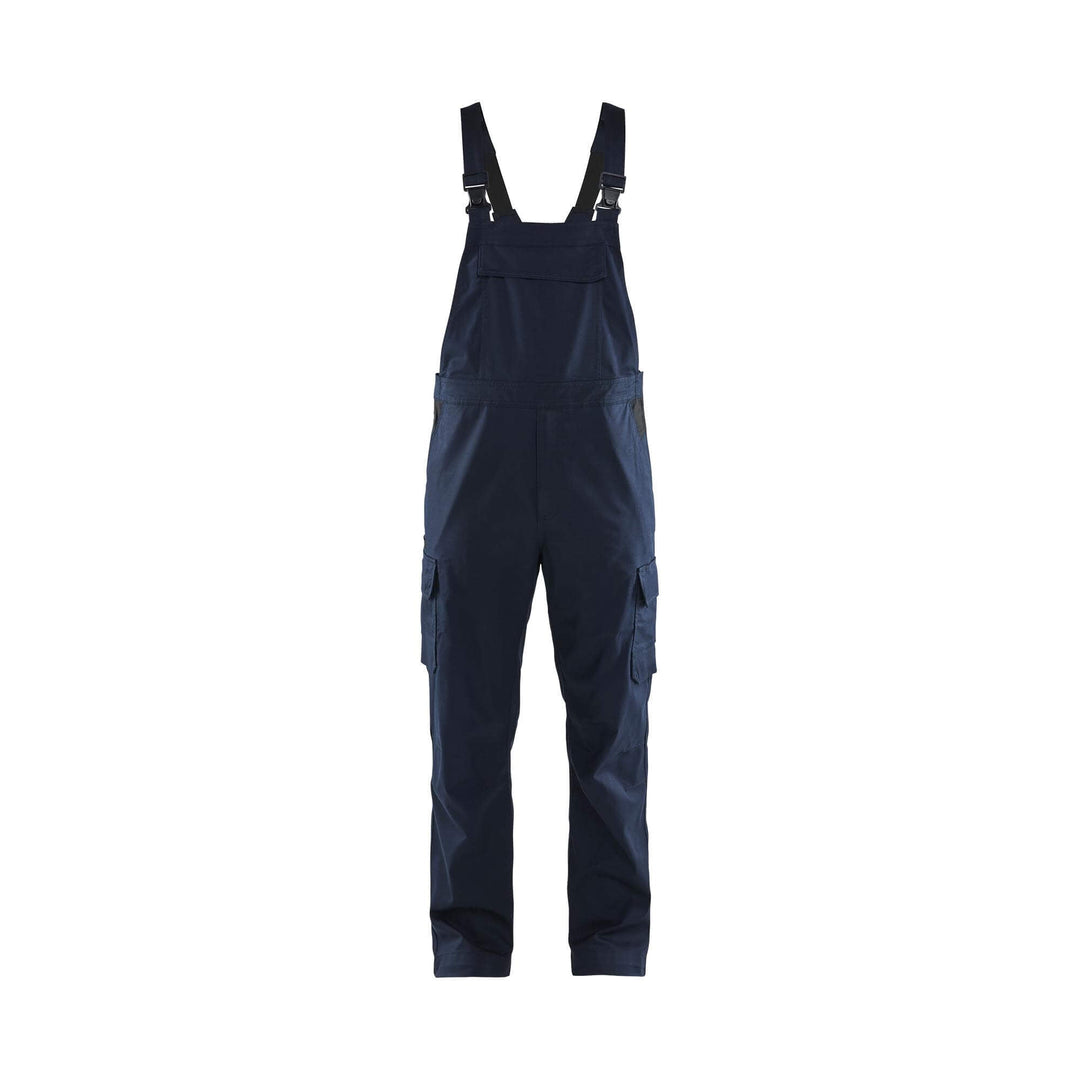 Blaklader 26441832 Industry Bib Overalls Stretch Dark Navy Blue/Black Main #colour_dark-navy-blue-black