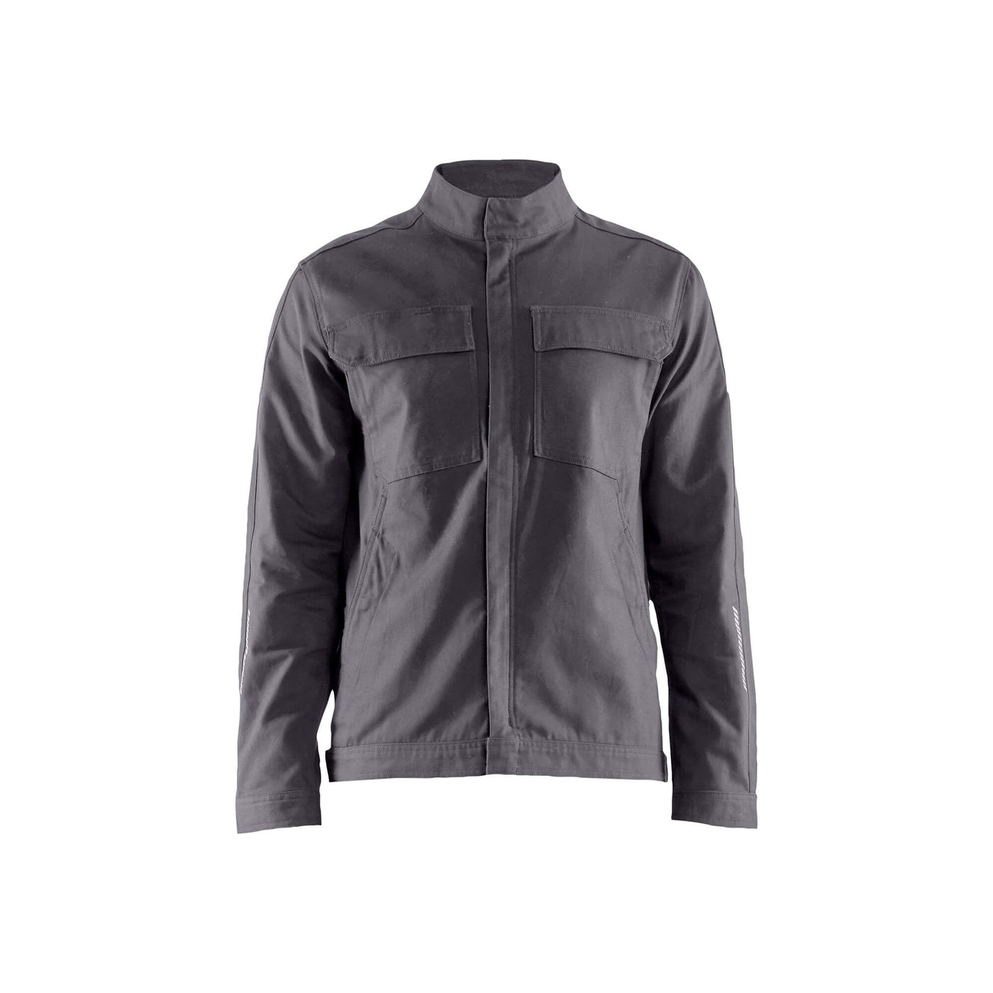 Blaklader 44661344 Industry Jacket Stretch Mid Grey Main #colour_mid-grey