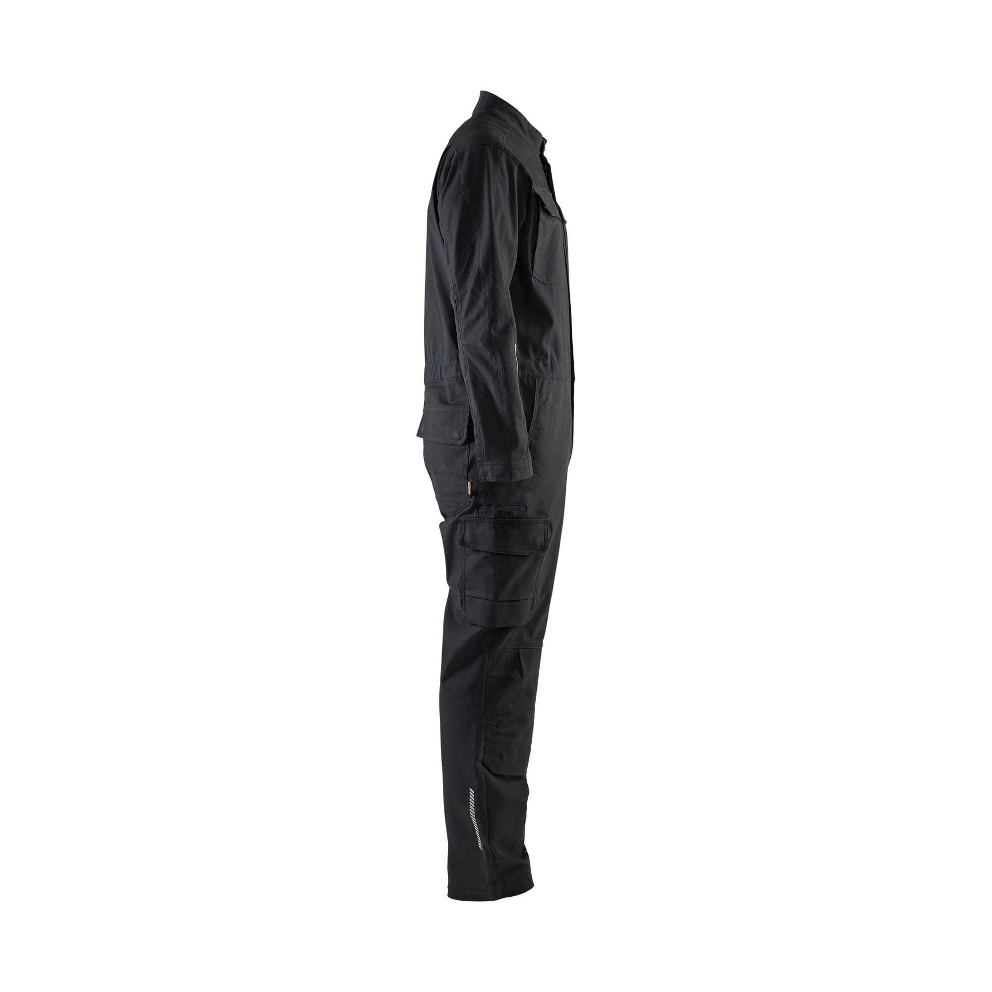 Blaklader 61661344 Industry Overall Stretch Black Right #colour_black