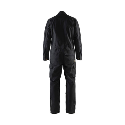 Blaklader 61661344 Industry Overall Stretch Black Rear #colour_black