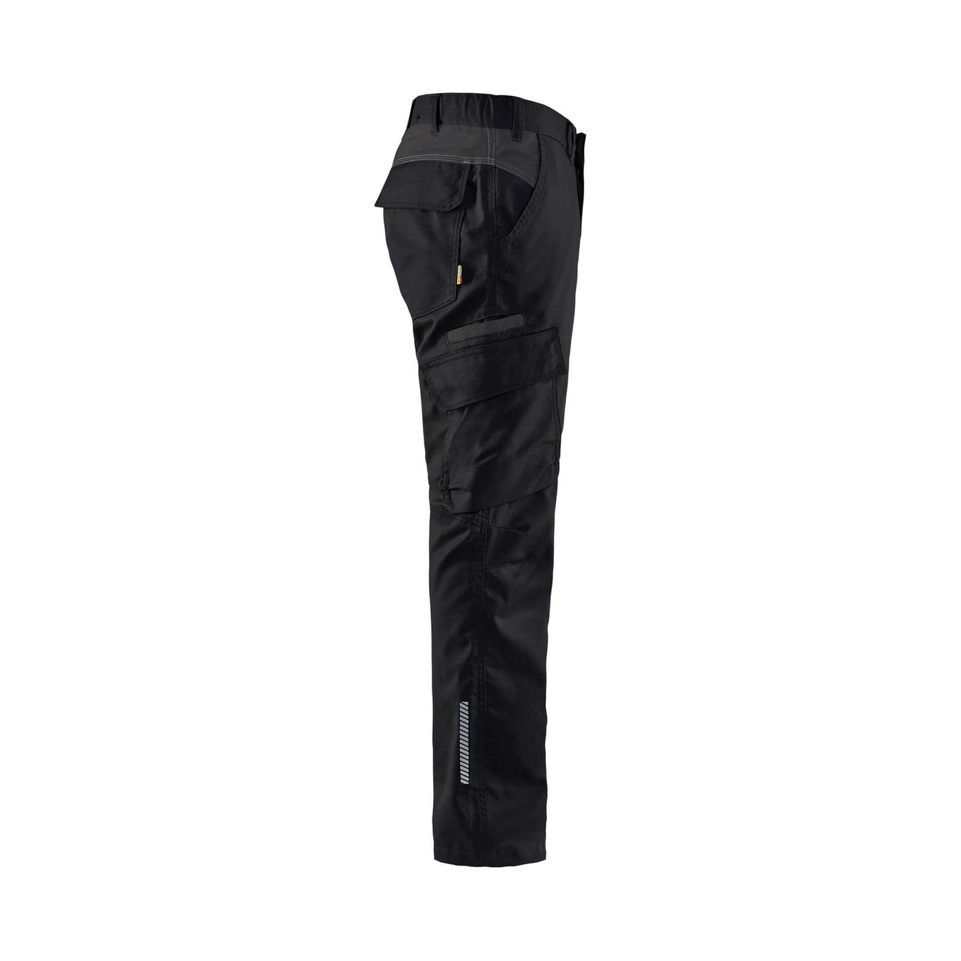 Blaklader 14441832 Industry Trousers Stretch Black/Dark Grey Right #colour_black-dark-grey