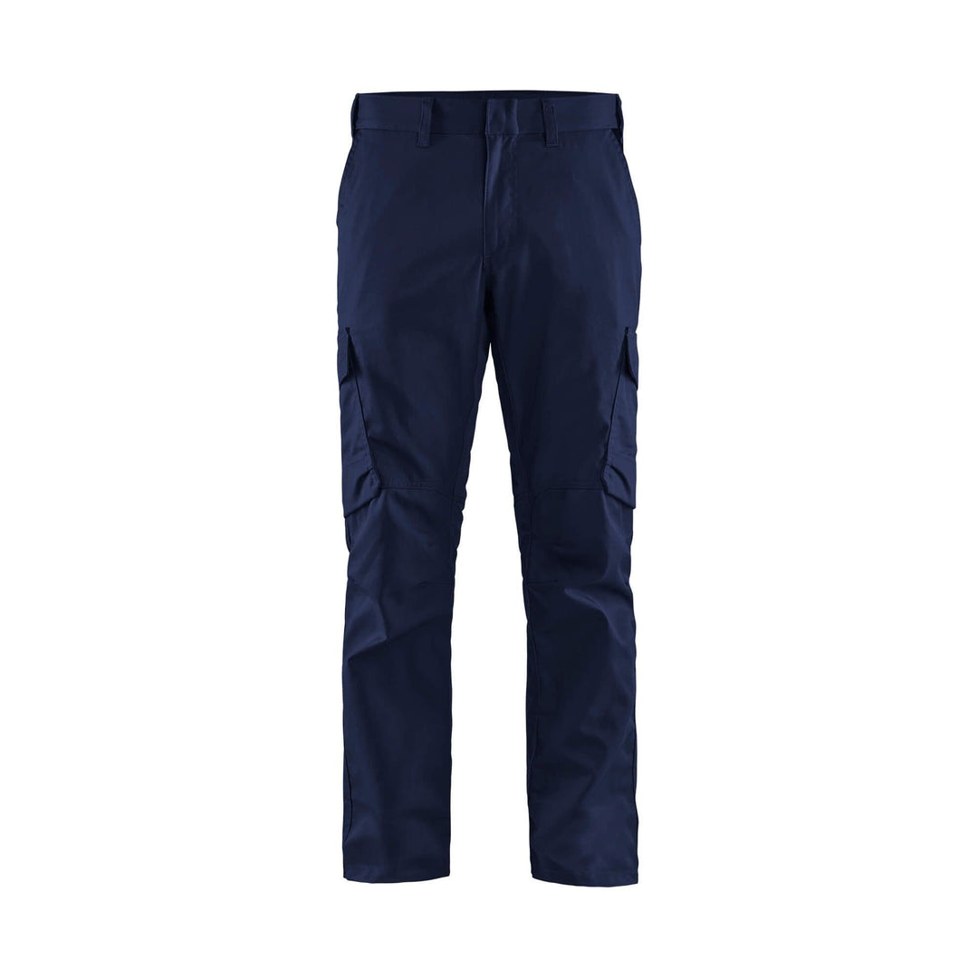 Blaklader 14441832 Industry Trousers Stretch Navy Blue/Cornflower Blue Main #colour_navy-blue-cornflower-blue