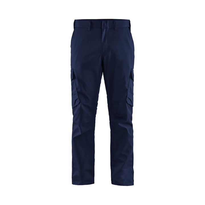 Blaklader 14441832 Industry Trousers Stretch Navy Blue/Cornflower Blue Main #colour_navy-blue-cornflower-blue