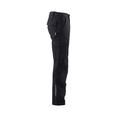 Blaklader 14661344 Industry Trousers Stretch Black Right #colour_black