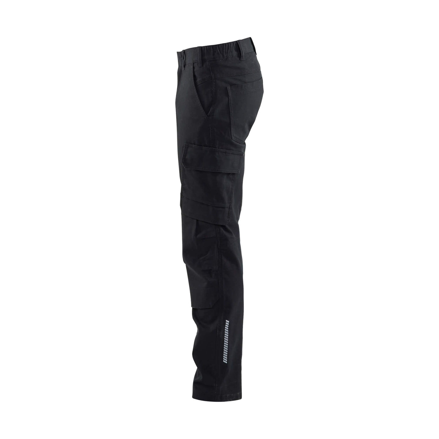 Blaklader 14661344 Industry Trousers Stretch Black Left #colour_black