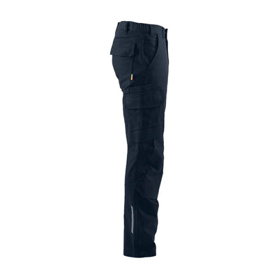 Blaklader 14661344 Industry Trousers Stretch Dark Navy Blue Right #colour_dark-navy-blue