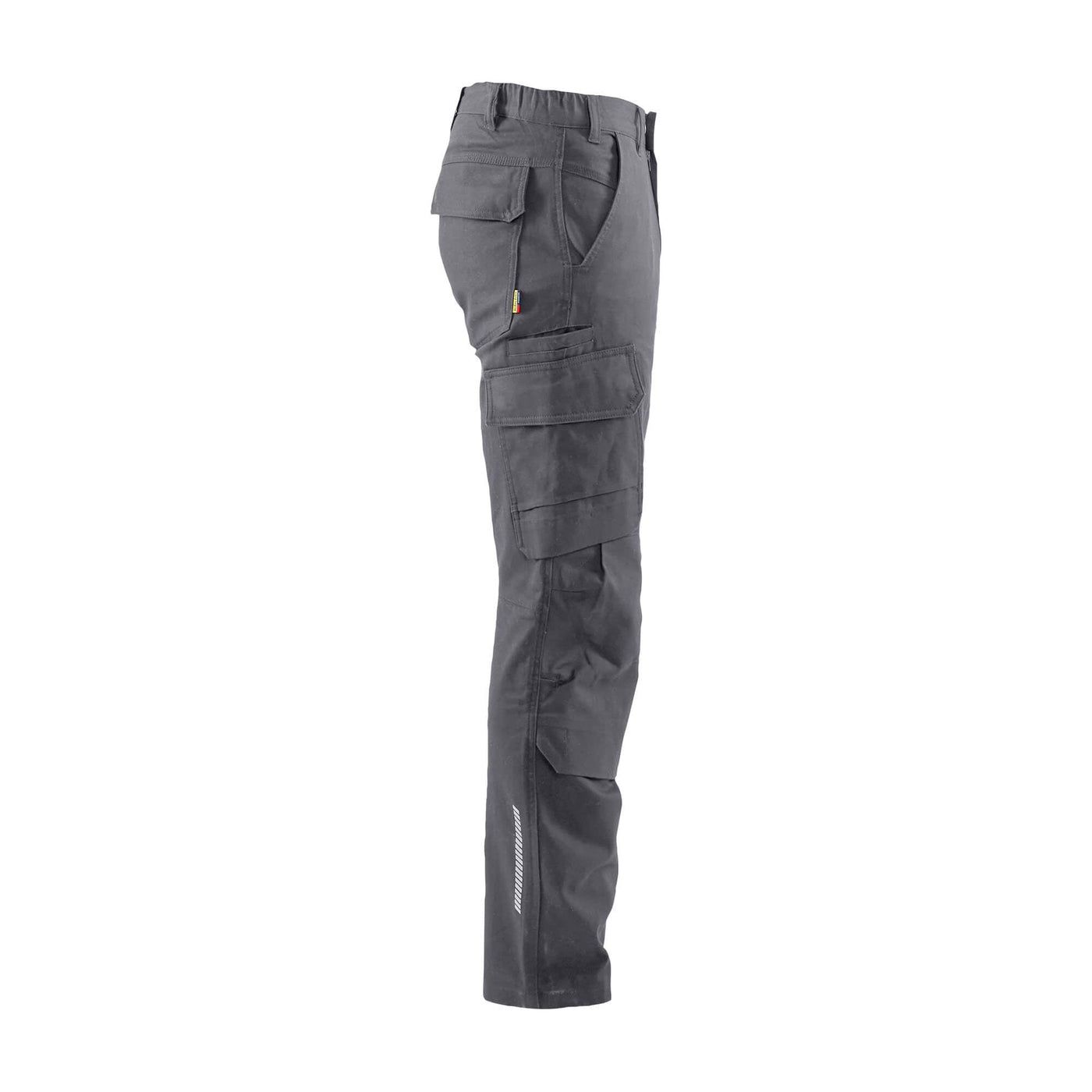 Blaklader 14661344 Industry Trousers Stretch Mid Grey Right #colour_mid-grey
