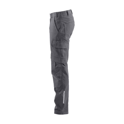 Blaklader 14661344 Industry Trousers Stretch Mid Grey Left #colour_mid-grey