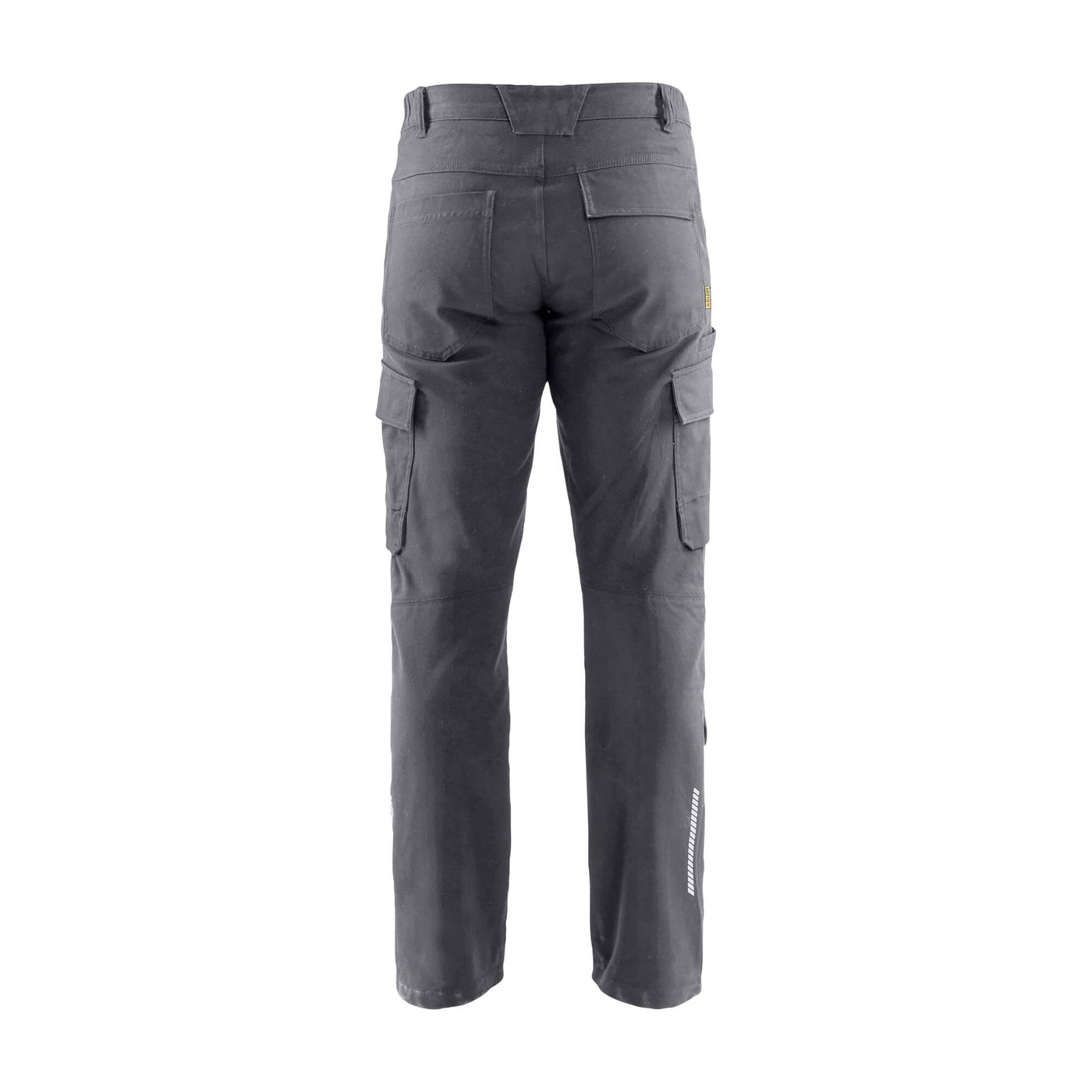 Blaklader 14661344 Industry Trousers Stretch Mid Grey Rear #colour_mid-grey