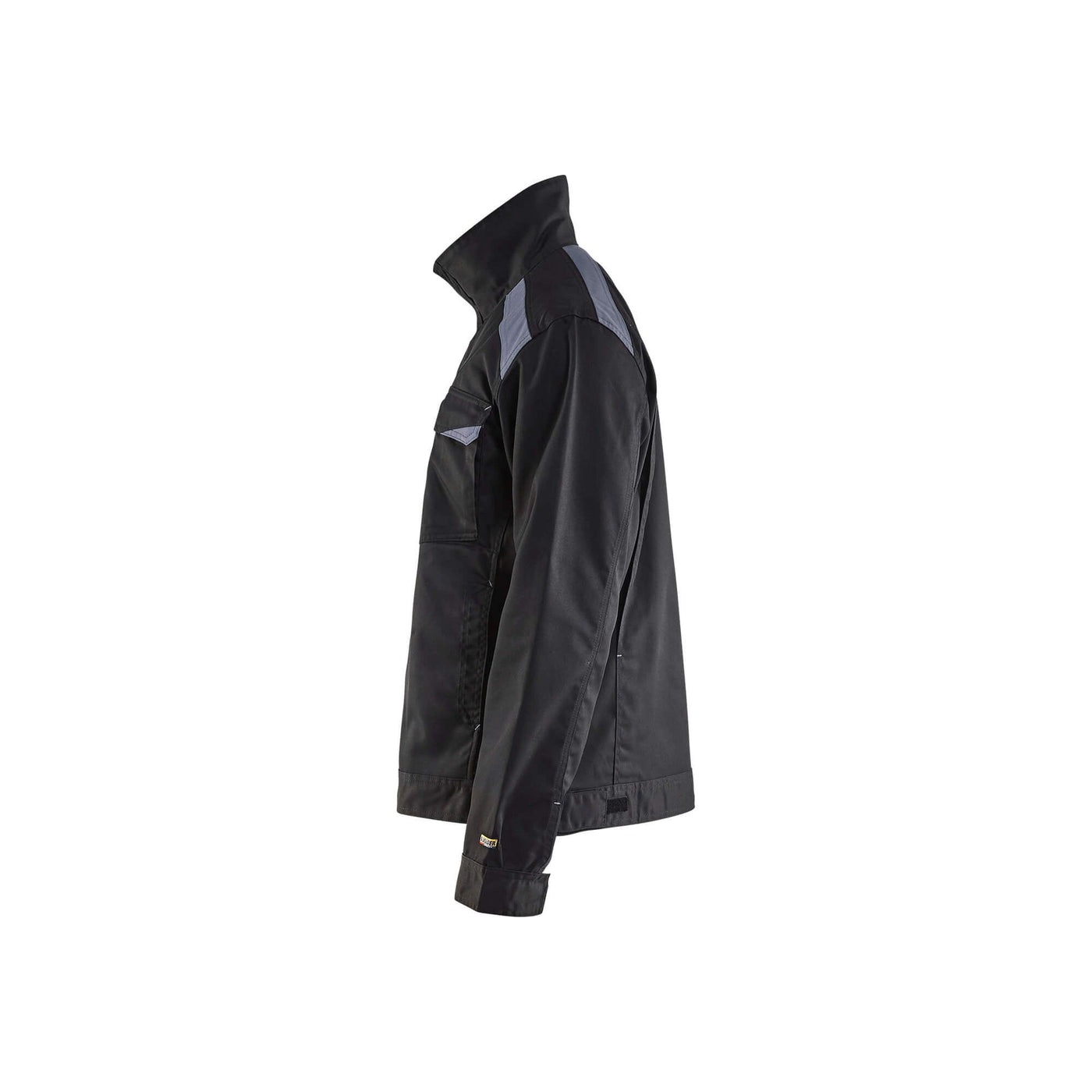 Blaklader 40541210 Industry Work Jacket Black/Grey Left #colour_black-grey