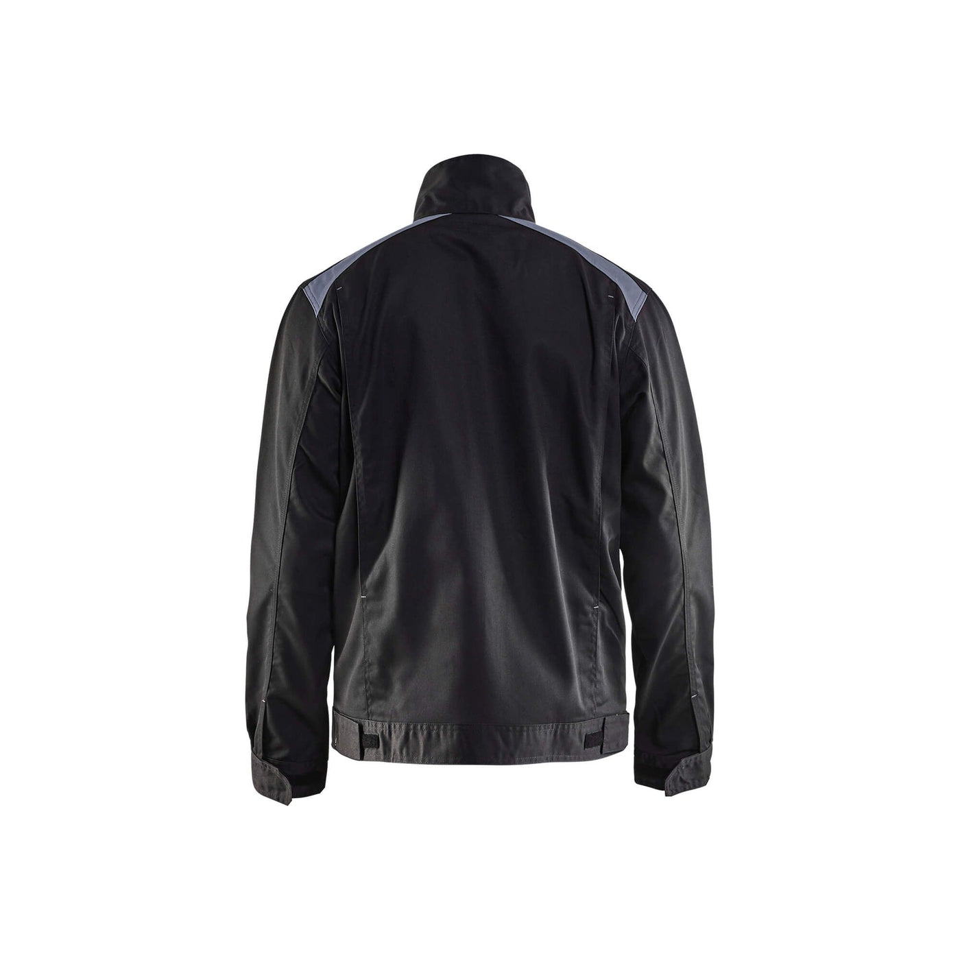 Blaklader 40541800 Industry Work Jacket Black/Grey Rear #colour_black-grey
