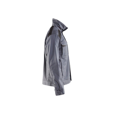 Blaklader 40541800 Industry Work Jacket Grey/Black Right #colour_grey-black