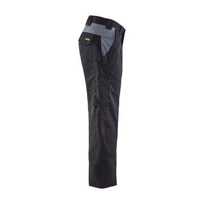 Blaklader 14041210 Industry Work Trousers Black/Grey Right #colour_black-grey