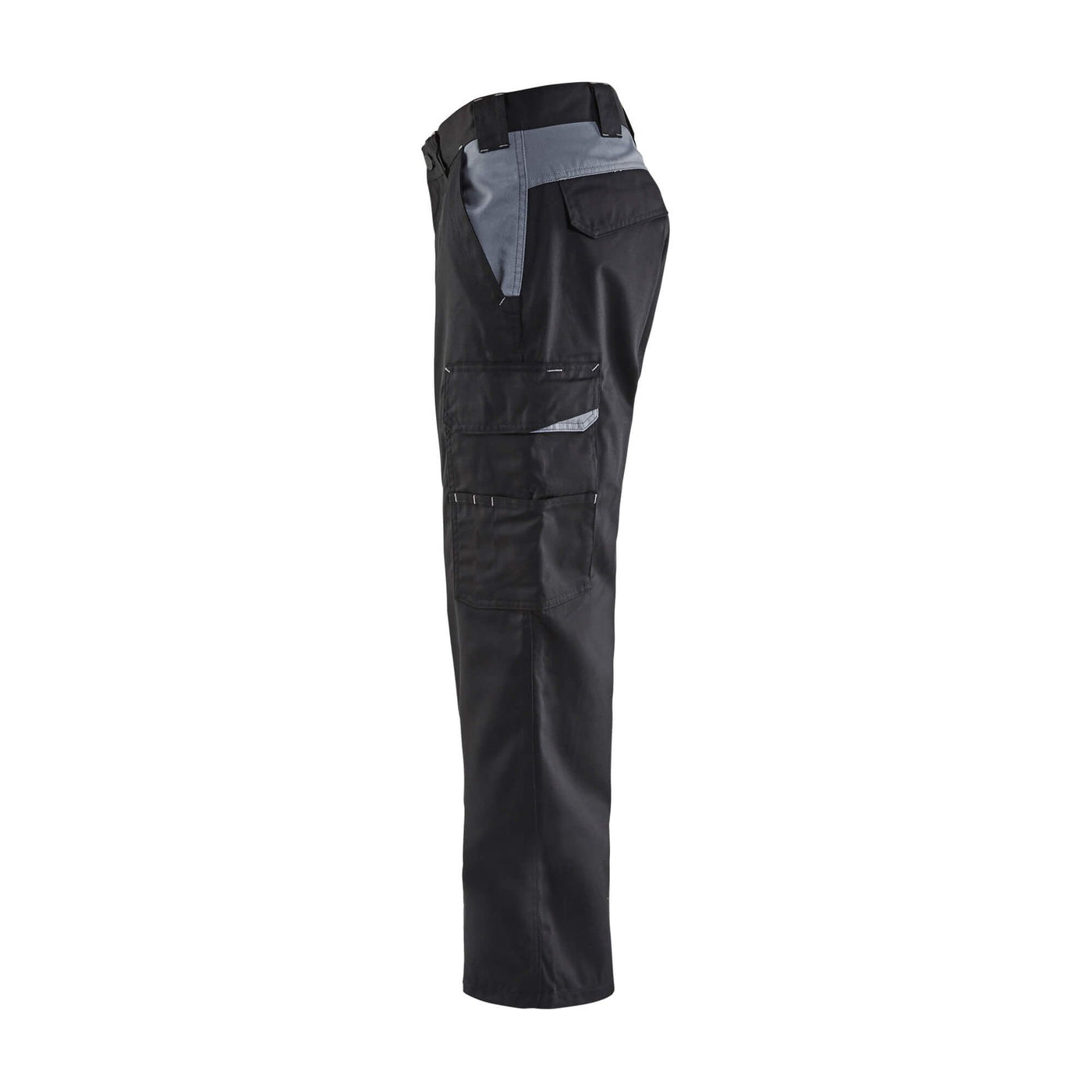 Blaklader 14041210 Industry Work Trousers Black/Grey Left #colour_black-grey