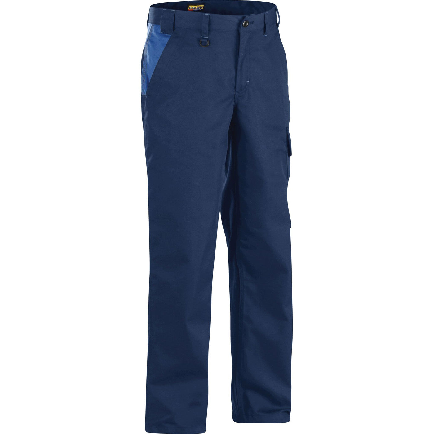 Blaklader 14041210 Industry Work Trousers Navy Blue/Royal Blue Main #colour_navy-blue-royal-blue