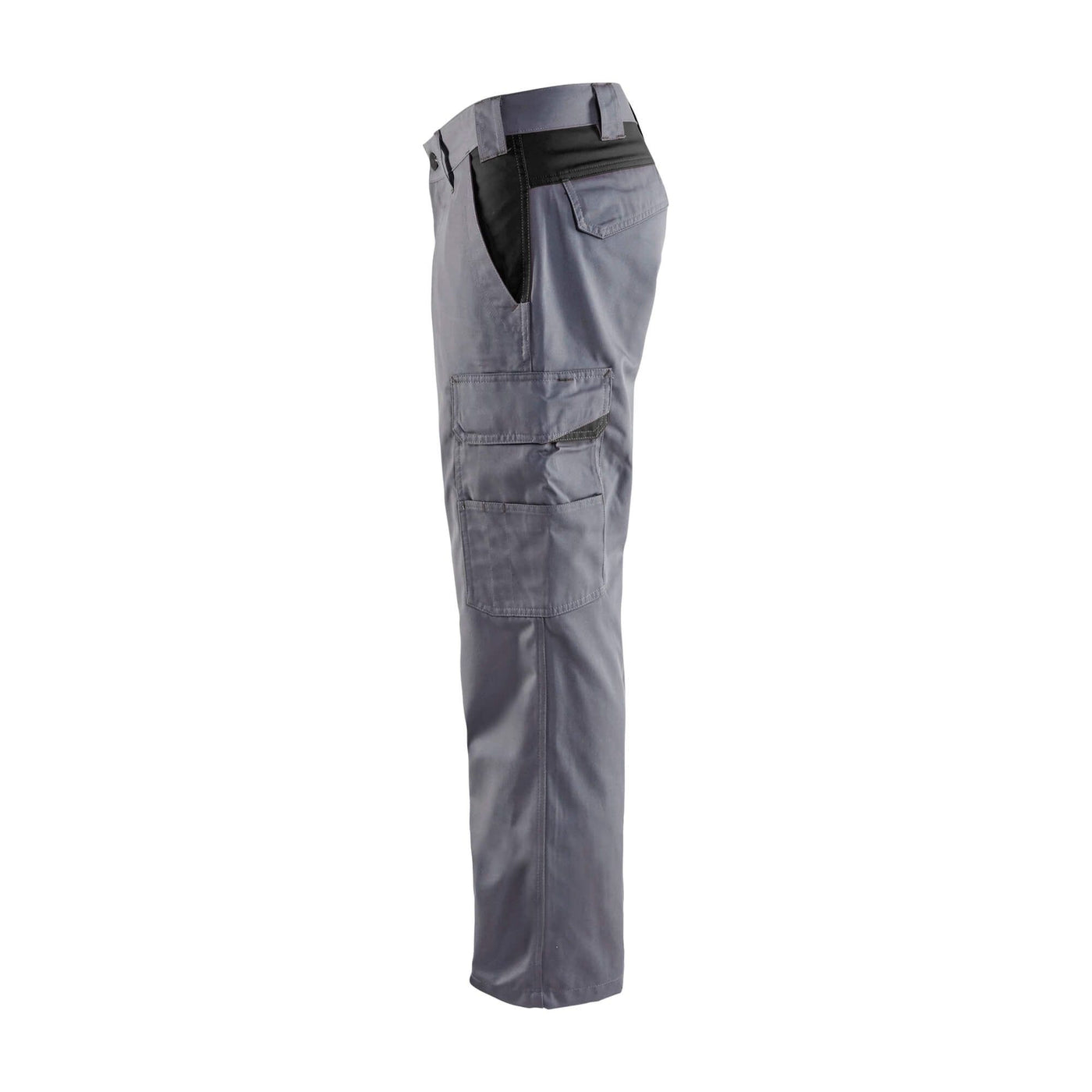 Blaklader 14041800 Industry Work Trousers Grey/Black Left #colour_grey-black