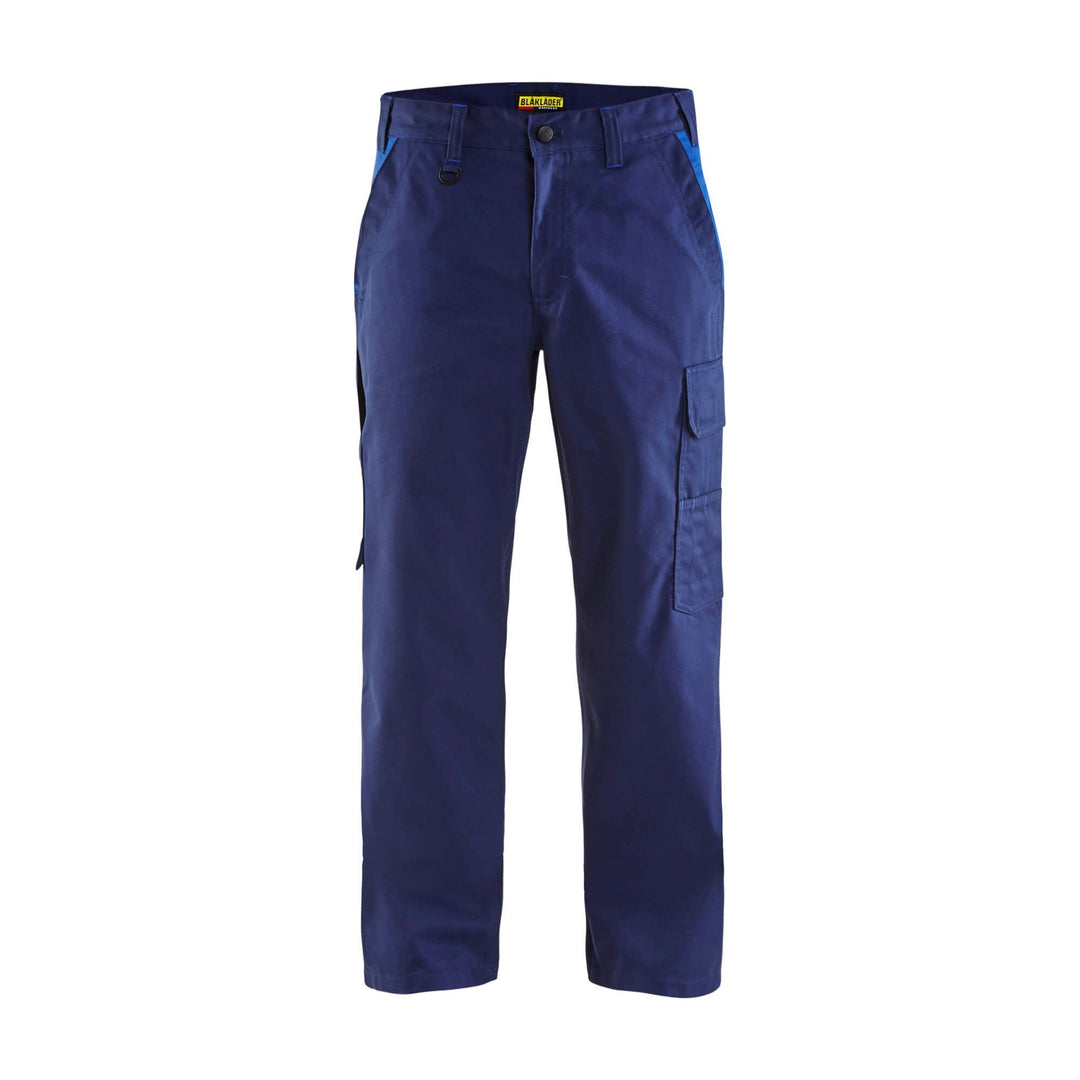 Blaklader 14041800 Industry Work Trousers Navy Blue/Cornflower Blue Main #colour_navy-blue-cornflower-blue