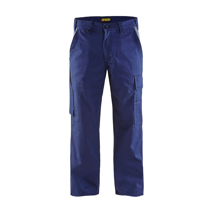 Blaklader 14041800 Industry Work Trousers Navy Blue/Grey Main #colour_navy-blue-grey