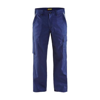 Blaklader 14041800 Industry Work Trousers Navy Blue/Grey Main #colour_navy-blue-grey
