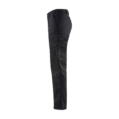 Blaklader 71041800 Industry Work Trousers Black Left #colour_black