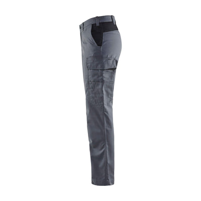 Blaklader 71041800 Industry Work Trousers Grey/Black Left #colour_grey-black