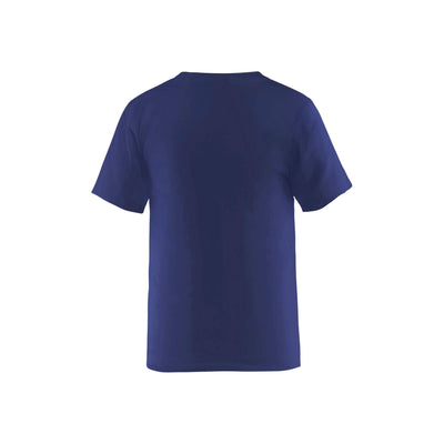 Blaklader 88021030 Kids T Shirt Navy Blue Rear #colour_navy-blue