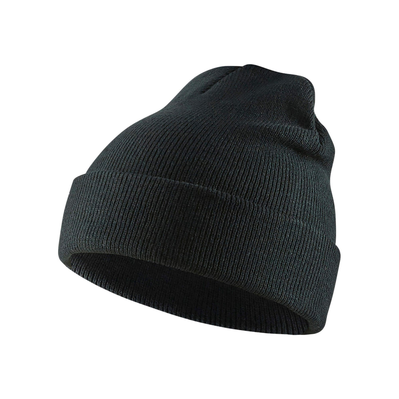 Blaklader 20200000 Knit Beanie Hat Black Main #colour_black